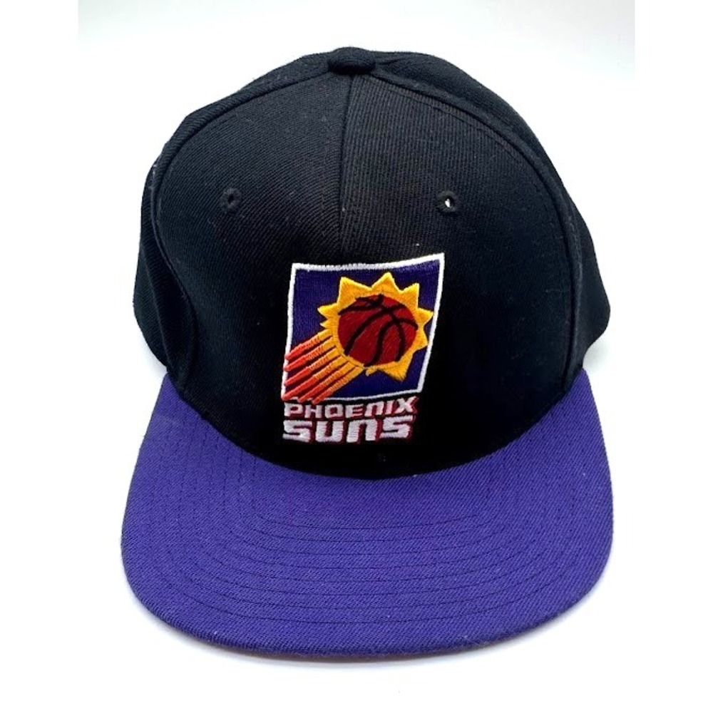 Phoenix Suns Snapback Mitchell Ness Cap Men OSFM Black Purple NBA Adjustable Hat